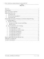 báo cáo đồ án quản lý cán bộ