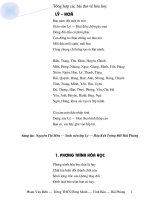 Tong hop cac bai tho ve hoa hoc