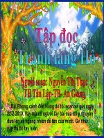 TAP DOC Tiết 53 Tranh lang Ho