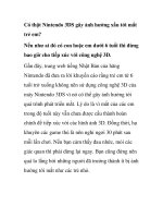 Có thật Nintendo 3DS gây ảnh hưởng xấu tới mắt trẻ em? pps