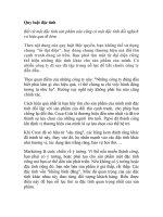 22 qui luật bất biến trong marketing - part 12 potx