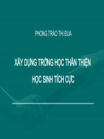 tập huấn đổi mới phương pháp giáo dục kỷ luật tích cực