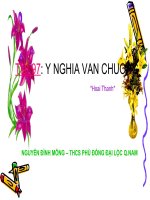 Tiết97:Ý nghĩa văn chương
