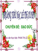 Chuyen de Dao duc lop2