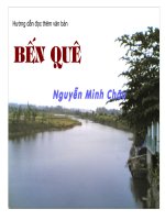 Bến quê (Nguyễn Minh Châu)