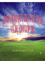 Toán luyện tập lớp 2 tuần 25