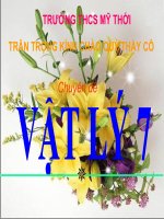 BÀI 22-23 CÁC TÁC DỤNG CỦA DÒNG ĐIỆN