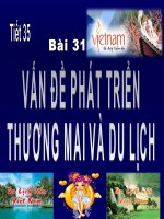 bai 31 thuong mai -du lich