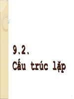Cấu trúc lặp (Cao Đẳng)