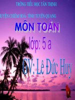 Thể Tích Của Một Hình - Tiết 70