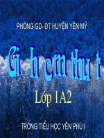 MI THUAT 1 TUAN 26 VE TRANH CHIM VA HOA