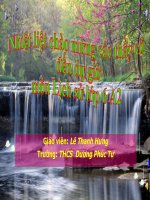 NHỮNG CUỘC KHỞI NGHĨA LỚN TRONG CÁC TK VII-IX