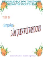 Lam quen voi Windows