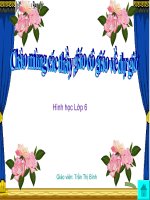 Tia phân giác của 1 góc