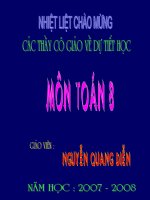 Tiet 60. BPT bậc nhất 1 ẩn