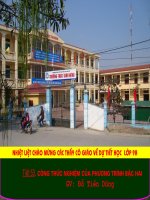 Cong thuc nghiem cua PT bac hai