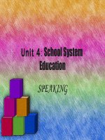 Unit 4 - Speaking - 12 CB