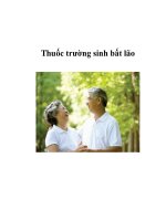 Thuốc trường sinh bất lão pdf