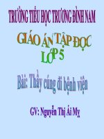 tập đọc - thầy cúng đi bệnh viện