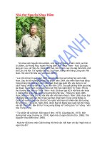 Nhà thơ Nguyễn Khoa Điềm