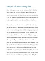 Malaysia - Đất nước của những lễ hội pps