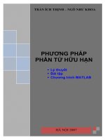 Giáo trình MATLAB  Phương pháp phần tử hữu hạn