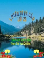 LTVC tuần 24- lớp 2 - Sầm