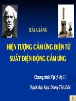 Cảm ứng điện từ - Bài chuẩn