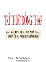 Nghị quyết TW7 khóa X về tri thức.