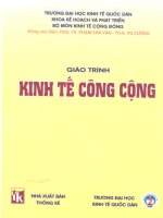 Giáo trình kinh tế công cộng part 1 pptx