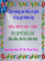 Ôn tập dấu câu