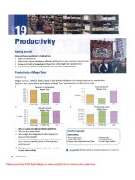 unit 19 productivity
