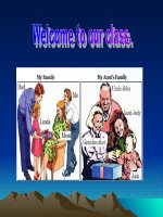 a9 language welcome our class (cuc hay)