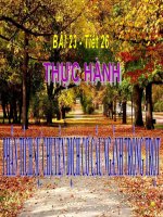 Bài 23 Thực hành