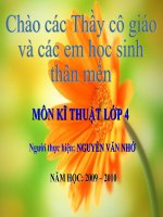 KĨ THUẬT 4 - Lợi ích của việc trồng rau, hoa