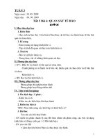 Tiết 5,6: Quan sát tế bào&Cấu tạo tế bào