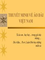 thuyet trinh ao dai