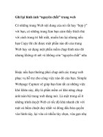 Ghi lại hình ảnh “nguyên chất” trang web ppt