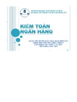 kiểm toán ngân hàng