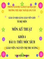 kĩ thuật lớp 4