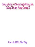 LTVC : Vị ngữ trong câu kể Ai là gì?