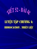 tiết 52 hóa học 9 cục hay