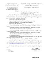 LỚP HỌC CHO GV PHỤ TRÁCH BỒI DƯỠNG HS GIỎI.