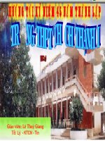 Bài 19. Tạo và làm việc với bảng