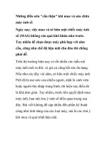 Những điều nên 