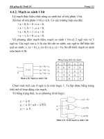 [Điện Tử] Hệ Thống Đếm Cơ Số, Đại Số Boole phần 8 pptx