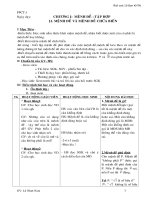 Giao an DS 10NC chuong 1- Bai 1,2