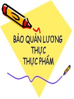 Bài 42.Bảo quản lương thực thưc phẩm