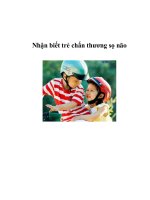 Nhận biết trẻ chấn thương sọ não ppsx