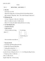 tiêt 13.Bằng nhau - Dấu bằng